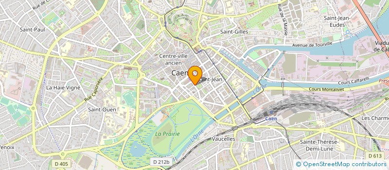 localisation de l'entreprise BOULANGERIE BERTRAND à CAEN