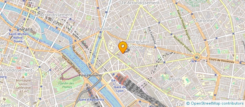 localisation de l'entreprise BOULANGERIE BO SARL  PARIS