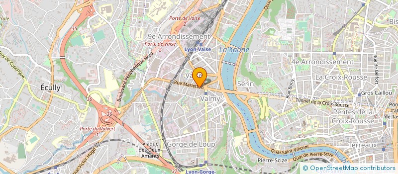 localisation de l'entreprise BOULANGERIE BOINON à LYON