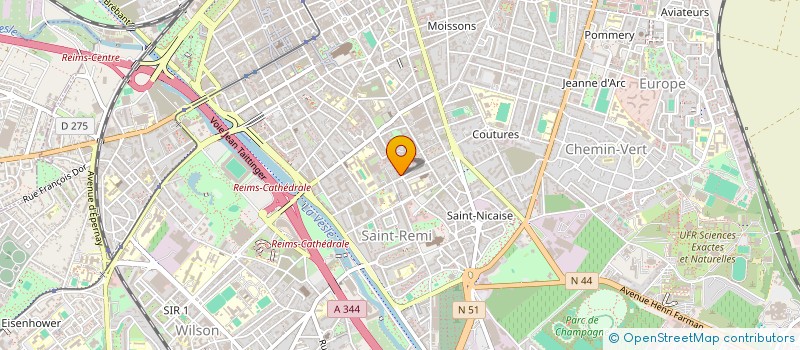 localisation de l'entreprise BOULANGERIE BOURG  CHABANIERE