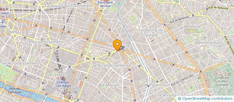 localisation de l'entreprise BOULANGERIE BROCCO  PARIS