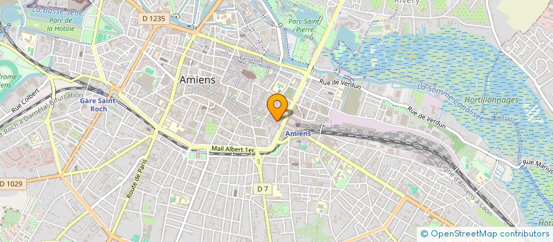 localisation de l'entreprise BOULANGERIE CAFE CHEZ MAXIME AMIENS - BCCMA  AMIENS