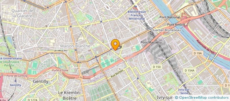 localisation de l'entreprise BOULANGERIE CAQUELIN  PARIS