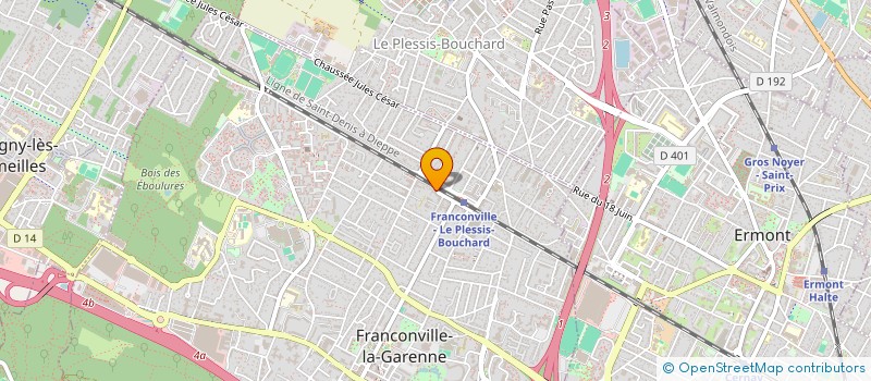 localisation de l'entreprise BOULANGERIE CARNOT à FRANCONVILLE