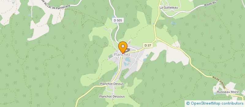 localisation de l'entreprise BOULANGERIE CAVAZZINI  SAINTE-ANNE-SUR-VILAINE