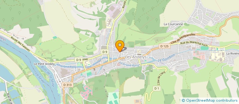 localisation de l'entreprise BOULANGERIE CHATEL BRUNO  CRESSEVEUILLE