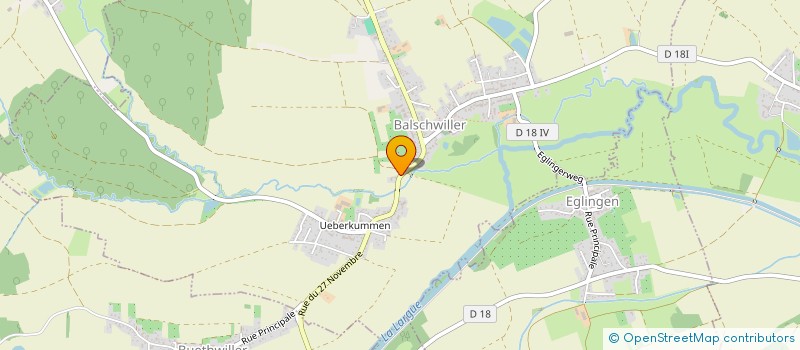 localisation de l'entreprise BOULANGERIE CHRISTEN  BALSCHWILLER