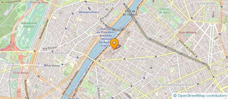 localisation de l'entreprise BOULANGERIE CHRISTIAN PAINS ALLEMANDS à PARIS