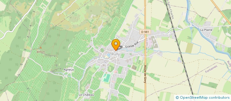 localisation de l'entreprise BOULANGERIE CIANNI  FONTAINES