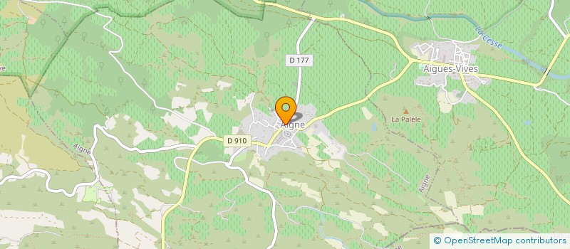localisation de l'entreprise BOULANGERIE CORTAL à OLONZAC