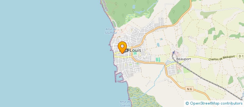 localisation de l'entreprise BOULANGERIE CREOL' à PORT-LOUIS