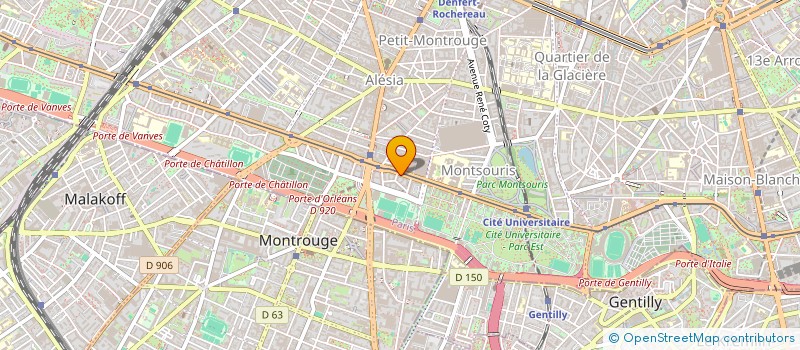 localisation de l'entreprise BOULANGERIE D'AMEL  PARIS