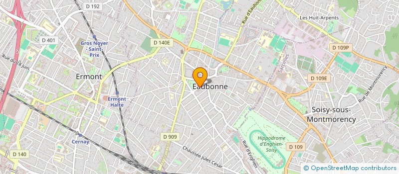localisation de l'entreprise BOULANGERIE D'EAUBONNE à EAUBONNE