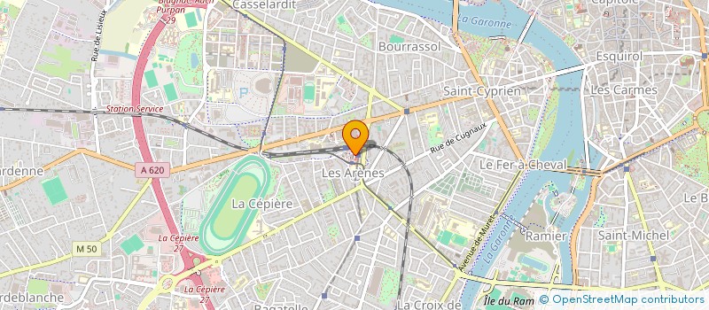 localisation de l'entreprise BOULANGERIE DALIE  TOULOUSE