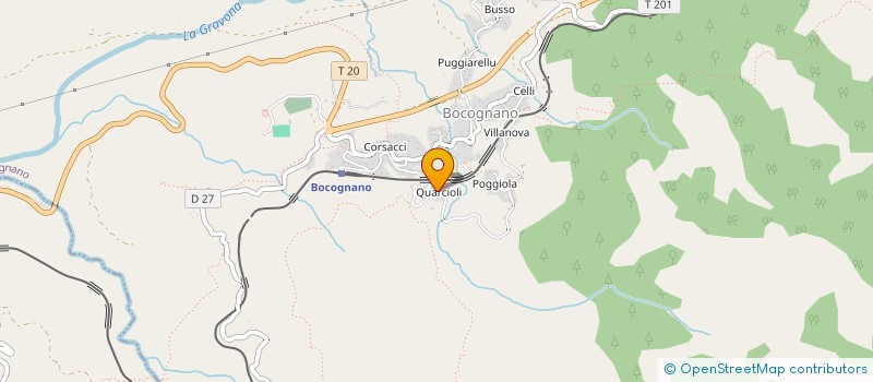 localisation de l'entreprise BOULANGERIE DE BOCOGNANO à BOCOGNANO
