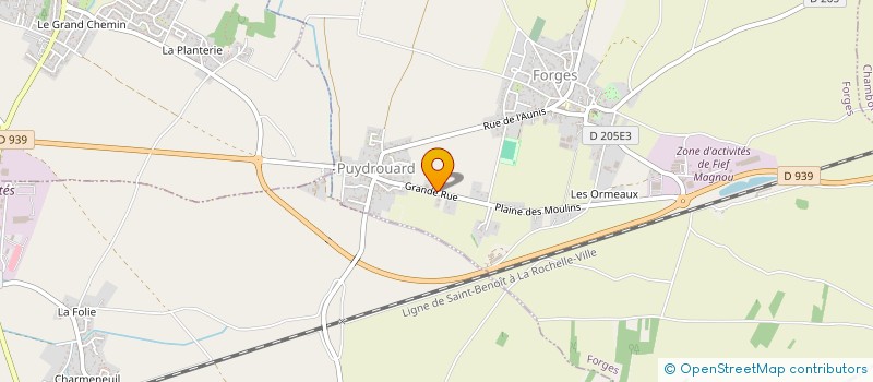 localisation de l'entreprise BOULANGERIE DE CIRE D'AUNIS à CIRE-D'AUNIS