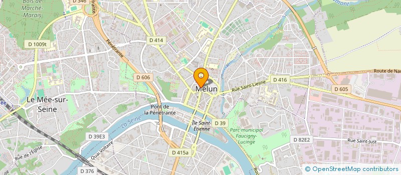 localisation de l'entreprise BOULANGERIE DE L'ATELIER DU PAIN DE MELUN à MELUN