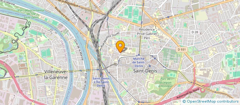 localisation de l'entreprise BOULANGERIE DE L'ECOLE à SAINT-DENIS