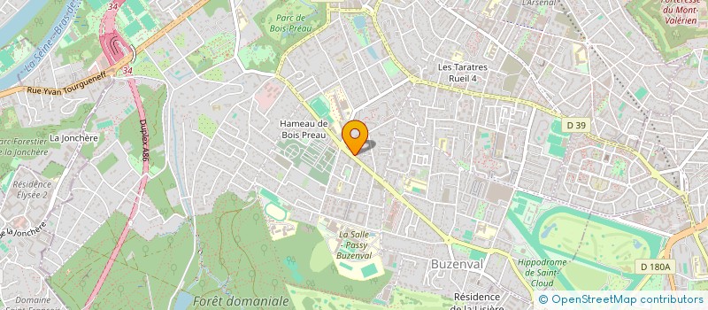 localisation de l'entreprise BOULANGERIE DE L'EMPEREUR à RUEIL-MALMAISON