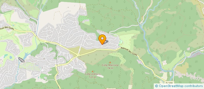 localisation de l'entreprise BOULANGERIE DE L ESTEREL  SAINT-RAPHAEL