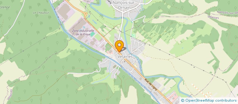 localisation de l'entreprise BOULANGERIE DE L'INFINI  VELAINES