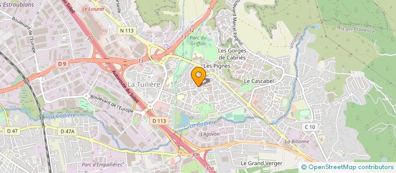 localisation de l'entreprise BOULANGERIE DE LA FRESCOULE à VITROLLES