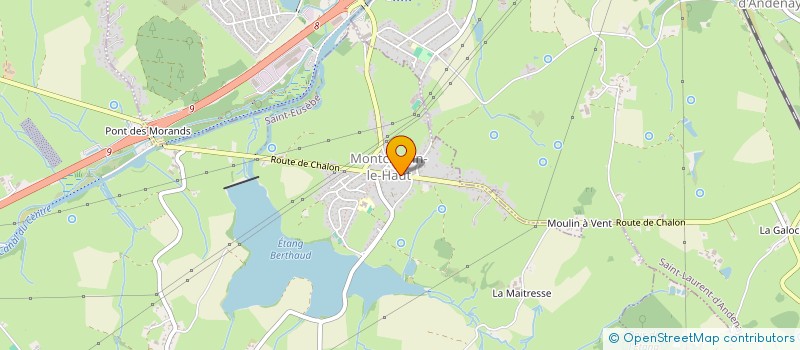 localisation de l'entreprise BOULANGERIE DE LA PLACE  SAINT-EUSEBE