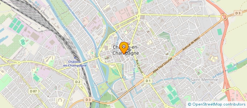 localisation de l'entreprise BOULANGERIE DE LA REPUBLIQUE à CHALONS-EN-CHAMPAGNE