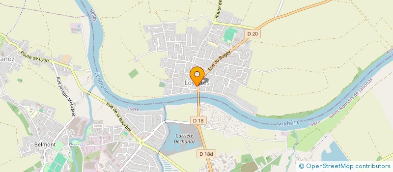 localisation de l'entreprise BOULANGERIE DE LOYETTES  LOYETTES