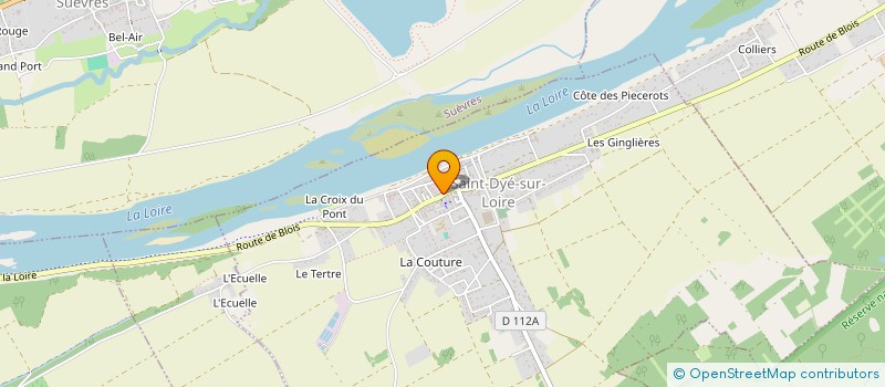 localisation de l'entreprise BOULANGERIE DE MUIDES  MUIDES-SUR-LOIRE