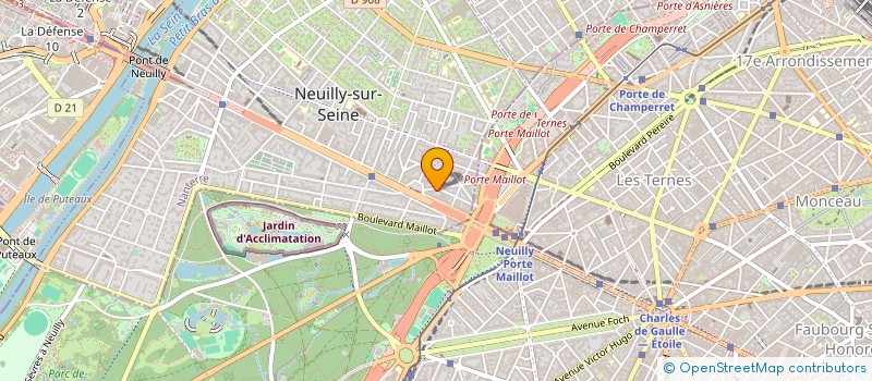 localisation de l'entreprise BOULANGERIE DE SABLONVILLE à NEUILLY-SUR-SEINE