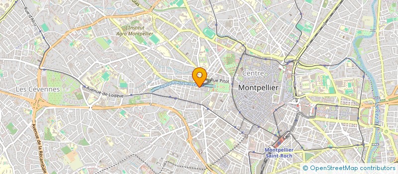localisation de l'entreprise BOULANGERIE DES ARCEAUX à MONTPELLIER