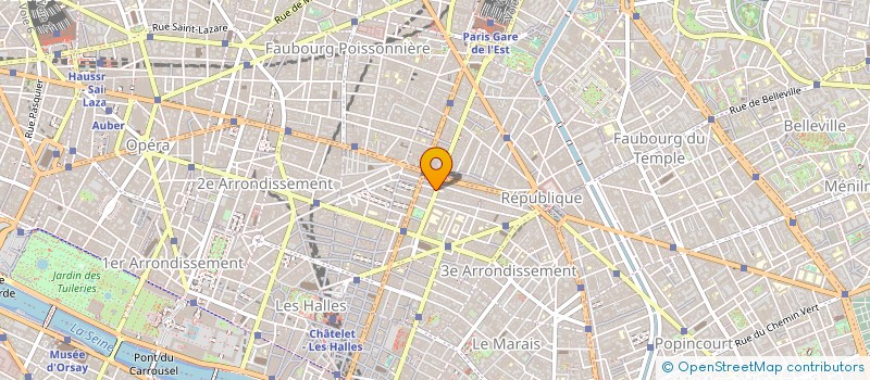 localisation de l'entreprise BOULANGERIE DES ARTISTES  PARIS