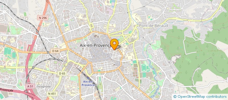 localisation de l'entreprise BOULANGERIE DES ARTS  AIX-EN-PROVENCE