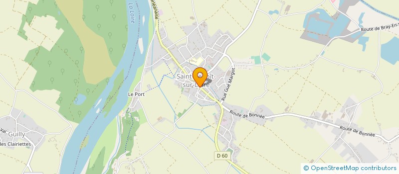 localisation de l'entreprise BOULANGERIE DES ECOLES à SAINT-BENOIT-SUR-LOIRE
