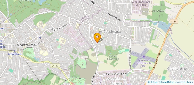 localisation de l'entreprise BOULANGERIE DES ECOLES  CHELLES