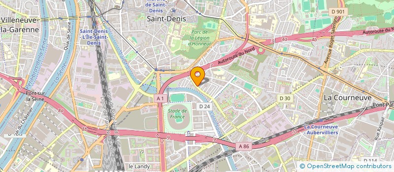 localisation de l'entreprise BOULANGERIE DES ECOLES à SAINT-DENIS