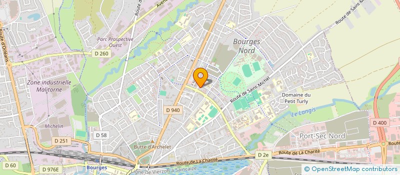 localisation de l'entreprise BOULANGERIE DES GIBJONCS  BOURGES