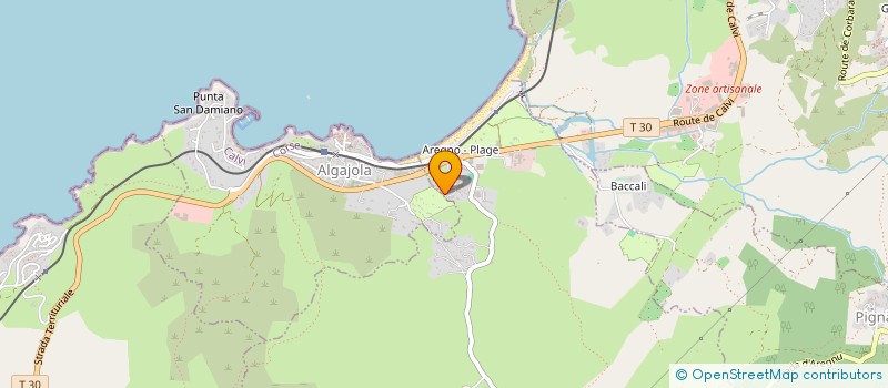 localisation de l'entreprise BOULANGERIE DES ILES à L'ILE ROUSSE