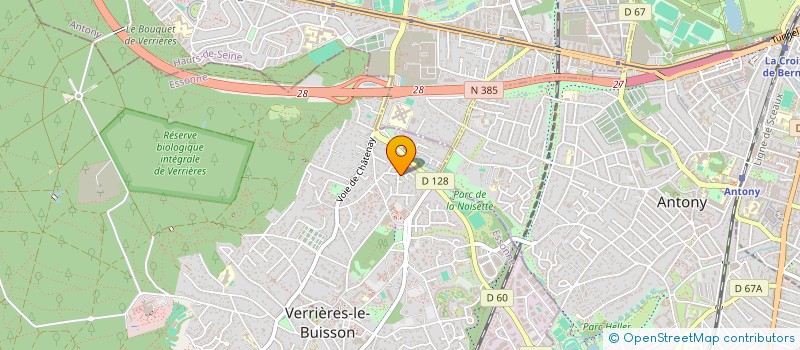 localisation de l'entreprise BOULANGERIE DES PRES HAUTS  VERRIERES LE BUISSON