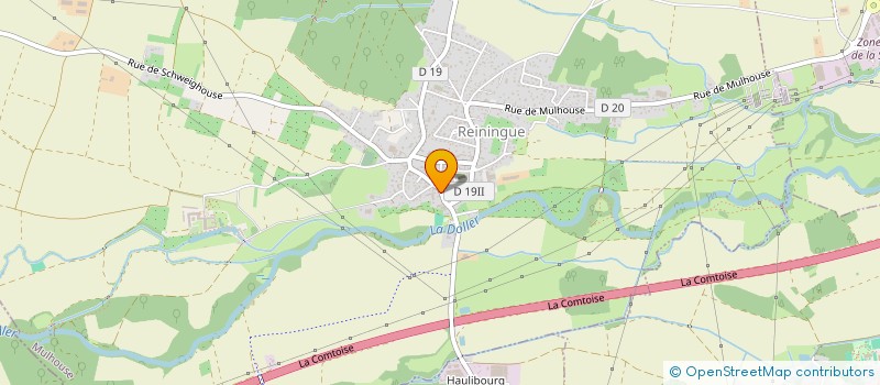 localisation de l'entreprise BOULANGERIE DIETSCH  REININGUE