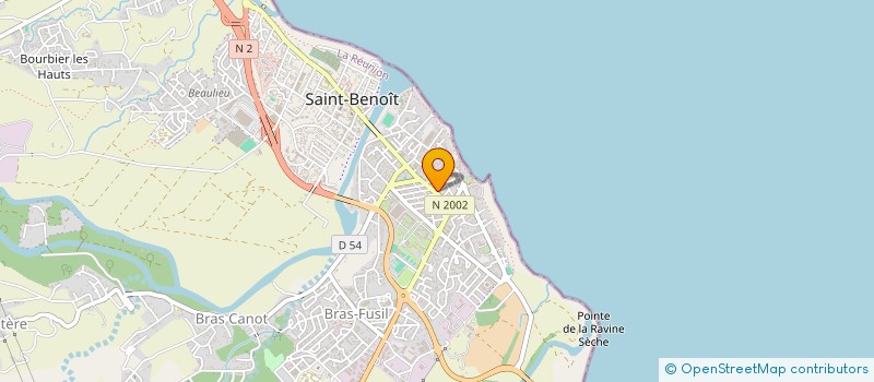 localisation de l'entreprise BOULANGERIE DISCOUNT à SAINT-BENOIT