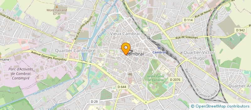 localisation de l'entreprise BOULANGERIE DU BEFFROI DE CAMBRAI à CAMBRAI