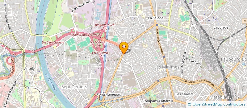 localisation de l'entreprise BOULANGERIE DU BOULEVARD à TOULOUSE