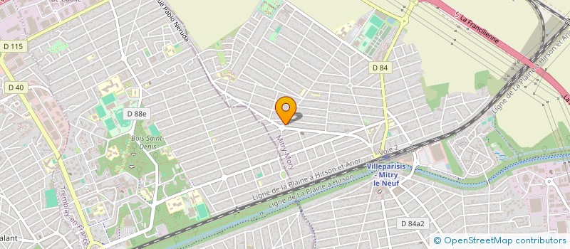 localisation de l'entreprise BOULANGERIE DU CENTRE  VANVES