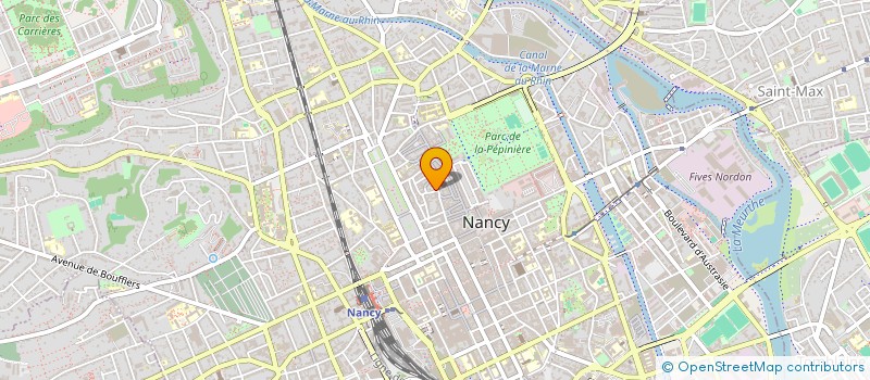 localisation de l'entreprise BOULANGERIE DU CHASTEL  NANCY