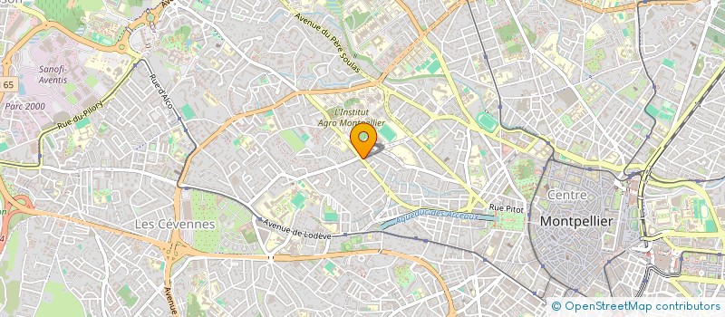 localisation de l'entreprise BOULANGERIE DU COIN à MONTPELLIER