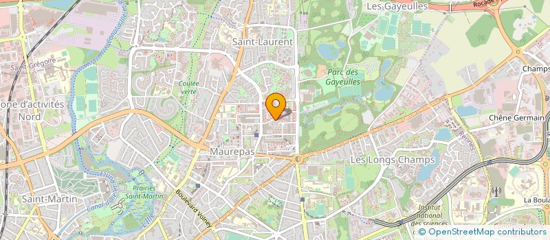 localisation de l'entreprise BOULANGERIE DU GAST à RENNES