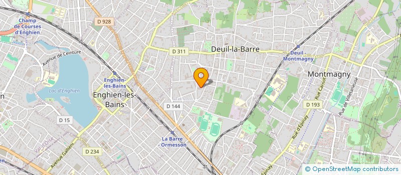 localisation de l'entreprise BOULANGERIE DU MARCHE à DEUIL-LA-BARRE