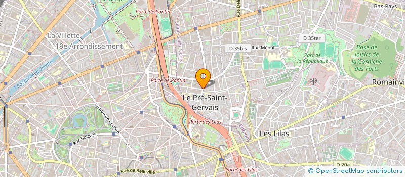 localisation de l'entreprise BOULANGERIE DU MARCHE DU PSG à LE PRE-SAINT-GERVAIS